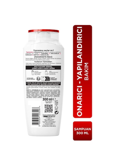 L'Oreal Paris Elseve Komple Onarıcı 5 Yapılandırıcı Bakım Şampuanı 3 x 300 ML