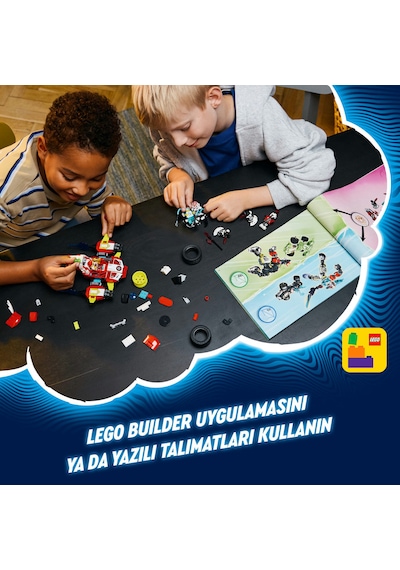 LEGO® DREAMZzz™ Cooper’ın Kaplan Robotu ve Zero’nun Hot Rod Arabası 71497 - 9 Yaş ve Üzeri Çocuklar için Oyuncak Araç Yapım Seti (1006P)