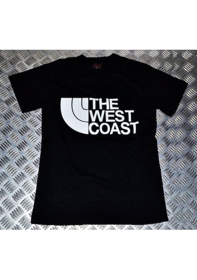 Stoned&Fame West Coast Baskılı T-shirt SIYAH