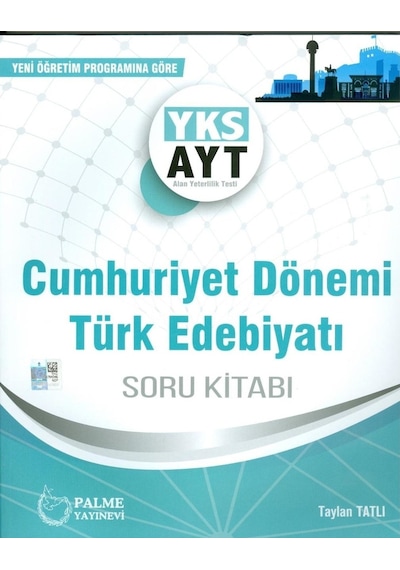 Palme Yks Ayt Cumhuriyet Dönemi Türk Edebiyatı Soru Kitabı  2019 -  Palme Eğitim