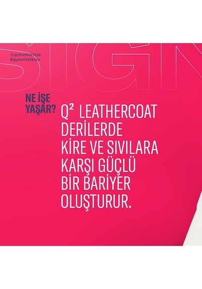 Gyeon Q² Leather Coat Redefıned Deri Yüzeyler İçin Bakım Ve Korum