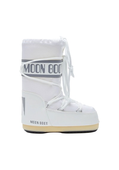 A001 White Bot Kar Kadın / Kız 80d1400440-a001 Moon Boot Icon Nylon White 23-34 Beyaz
