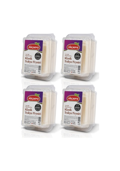 Akçaova Trakya Klasik Beyaz Peynir 600 Gr. 4 Lü