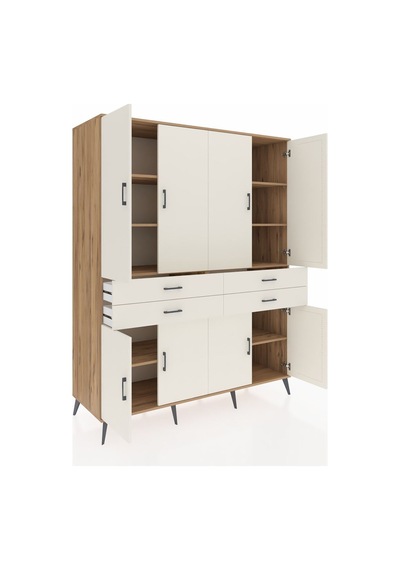 Kronos Gardrop 8 Raflı 4 Çekmeceli 8 Kapaklı 176x59x221 Çam-aytaşı Aytaşı Kronos Gardrop 8 Raflı 4 Çekmeceli 8 Kapaklı 176x59x221 Çam-aytaşı Aytaşı