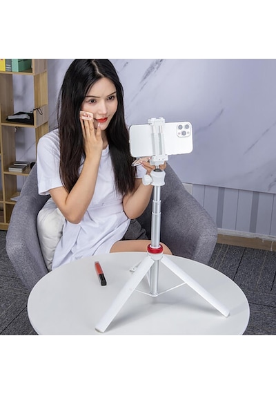 Ulanzi Mt-44 Uzatılabilir Vlog Tripod Beyaz