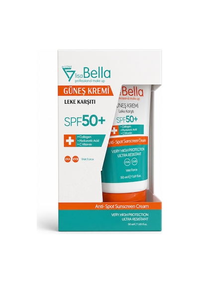 Lisa Bella Leke Karşıtı Güneş Spf 50+ 50 Ml