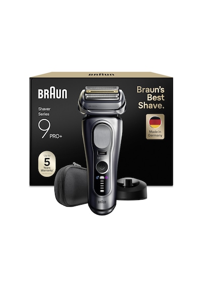 Braun Series 9 Pro+ Erkek Elektrikli Tıraş Makinesi, 5+1 Ultra İnce Bıçaklar, Elektrikli Tıraş Makinesi, 60 Dakika Pil Ömrüne Sahip Tıraş Makinesi, Şarj Standı, Islak Ve Kuru Tıraş Makinesi, Almanya'da Üretilmiştir, 9617si, Gümüş Braun Series 9 Pro+ Erkek Elektrikli Tıraş Makinesi, 5+1 Ultra İnce Bıçaklar, Elektrikli Tıraş Makinesi, 60 Dakika Pil Ömrüne Sahip Tıraş Makinesi, Şarj Standı, Islak Ve Kuru Tıraş Makinesi, Almanya'da Üretilmiştir, 9617si, Gümüş