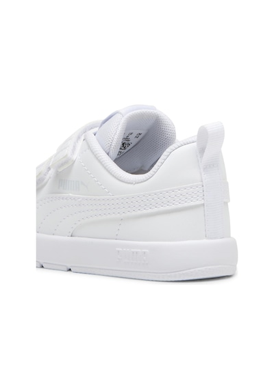 Puma Courtflex V3 V Ps 397642-02 Ortopedik Çocuk Spor Ayakkabı Beyaz