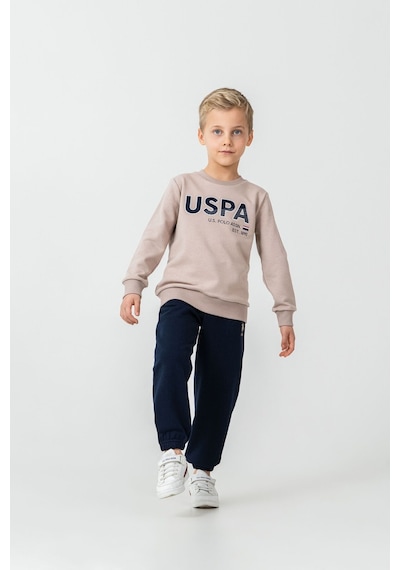 U.S. Polo Assn. Erkek Çocuk Nakışlı Sarı Uzun Kol Eşofman Takımı Us2627-c-v1 Us2627-c-v1