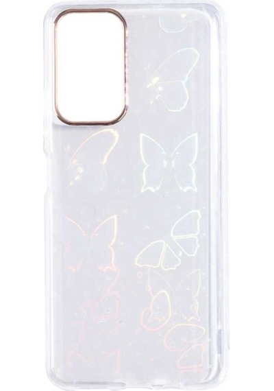Xiaomi Redmi Note 11t 5g Kılıf Zore Sidney Desenli Sert Kapak Butterfly No2