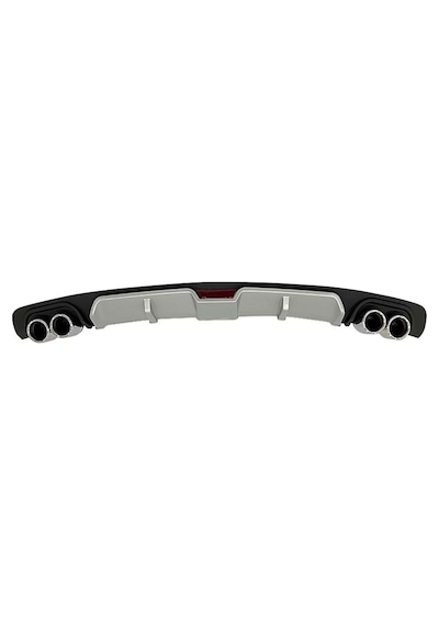 Hyundai İ30 Gri Difüzör 4 Krom Egzoz Görünümlü Difizör Arka Ek Body Kit 2007 - 2021