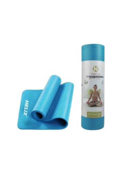 Helix Yoga Pilates Matı Nbr 10mm Turkuaz