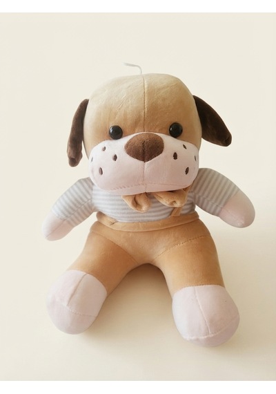 Peluş Köpek -açık Kahverengi-35 Cm