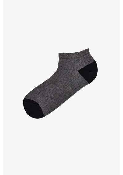Penti Erkek Lacivert Melanj Black Comfort 5 Çift Patik Çorap