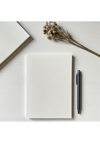 Fark Tanıtım Noktalı Not Defteri 64 Yaprak, 90 Gr Ivory Kağıt, Amerikan Ciltli Not Defteri, Ofis Ve Günlük Kullanım İçin İdeal Beyaz, A6 10,5cm X 14,8cm
