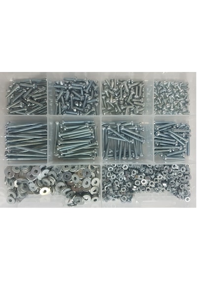 M3 Ysb Vida Set 870 Adet Vida -Somun-Pul Seti N11.28488