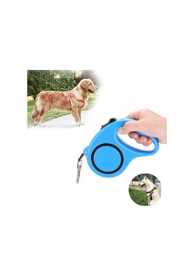Madpet Makaralı Otomatik Köpek Tasması 5 Metre Sarı Geri Çekilebilir Kilitli Makara Sistemi Dayanıklı Şe Genel