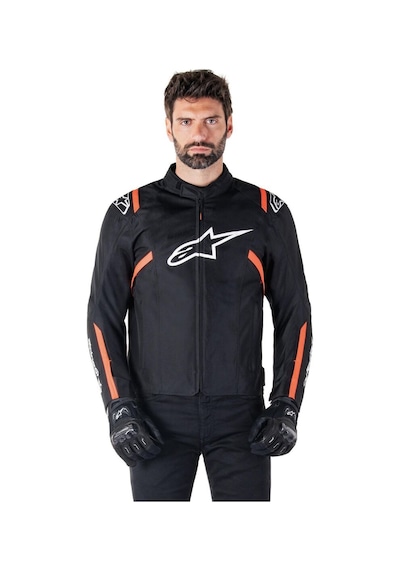 Alpinestars T-sps V2 Wp Korumalı Motosiklet Montu Siyah Beyaz Kırmızı