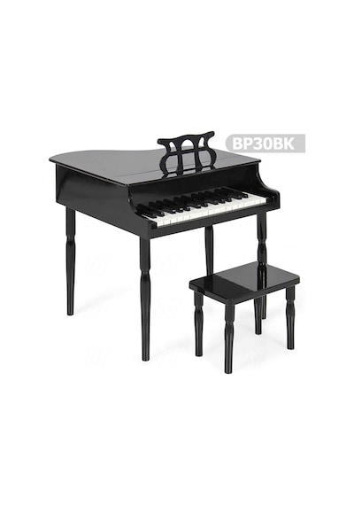 Manuel Raymond Bp30bk Ahşap Çocuk Pianosu Siyah 30 Tuşlu Mini