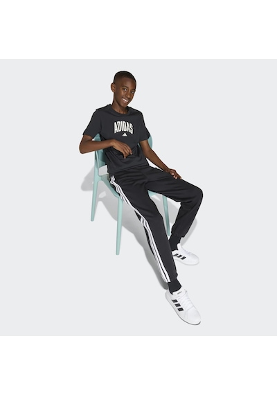 Adidas Collegiate Graphic Çocuk Siyah Tişört Ke1348 Siyah