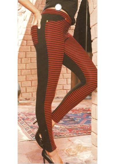 Mad Women Lingerie Mad Women Kadın %60 Pamuklu Cotton Arka Cepli & Ekstra Dayanıklı Uzun Siyah Tayt - Kırmızı Çizgili Si Yah Mad Women Lingerie Mad Women Kadın %60 Pamuklu Cotton Arka Cepli & Ekstra Dayanıklı Uzun Siyah Tayt - Kırmızı Çizgili Si Yah