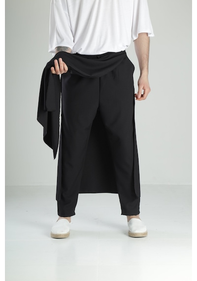 Cocopelli C İft Yo Nlu Samurai Baget Pantolon Coc2345 Siyah