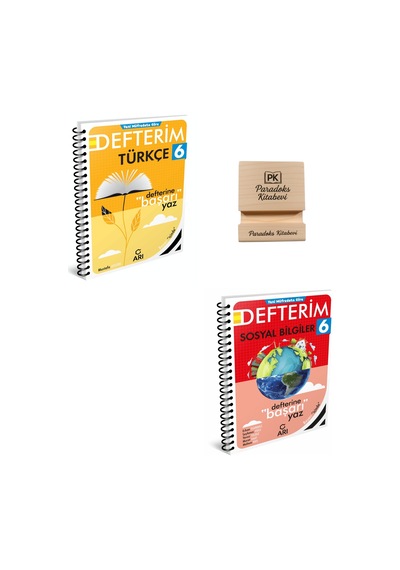 Arı 6. Sınıf Türkçe Ve Sosyal Bilgiler Defterim + Telefon Standı