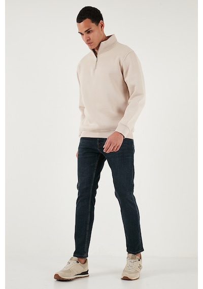 Buratti Streç Pamuklu Slim Fit Normal Bel Dar Paça Jeans Erkek Kot Pantolon 1124C45Napoli Mavi Buratti Streç Pamuklu Slim Fit Normal Bel Dar Paça Jeans Erkek Kot Pantolon 1124C45Napoli Mavi