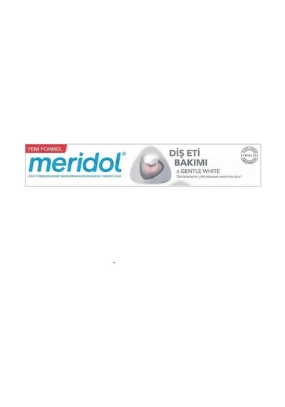 Meridol Diş Eti Bakımı & Gentle White Diş Macunu 3 x 75 ML