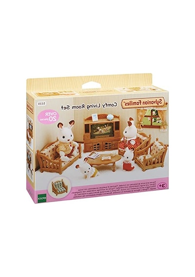 Oturma Oda Seti Sevimli Sylvanian Families Oyuncak Seti Abanoz - Beyaz Oturma Oda Seti Sevimli Sylvanian Families Oyuncak Seti Abanoz - Beyaz