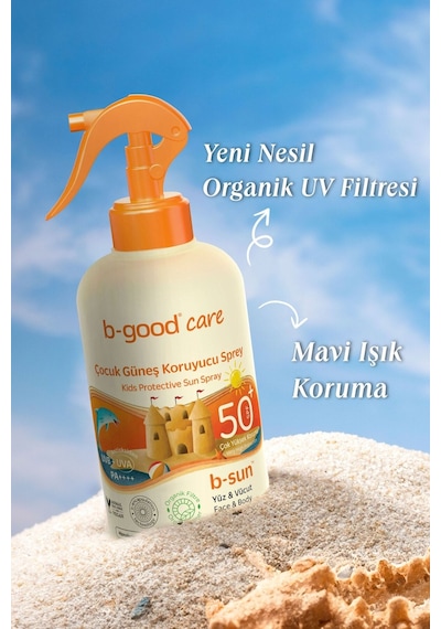 B-Good Çocuk Güneş Koruyucu Sprey SPF50+ 150 ML