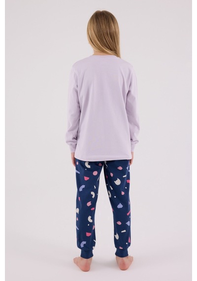 Rolypoly Kız Çocuk Mor Pijama Takımı Rp3697-c-v1 Mor