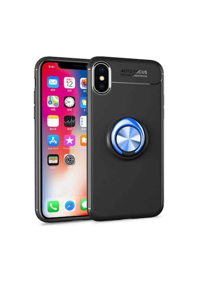 Apple Uyumlu iPhone XR 6.1 Kilif Yüzüklü Tam Korumali Silikon Kapak 417323910