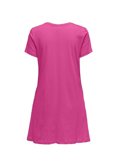 Only Pamuklu Kısa Elbise 15202971 Pembe
