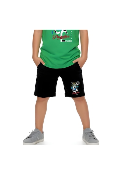 Fyk Kids Erkek Çocuk Tropical Baskılı Alt-üst Takım Yeşil