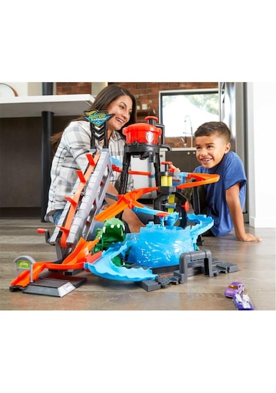 Hot Wheels Renk Değiştiren Arabalar Timsah Oyun Seti Ftb67