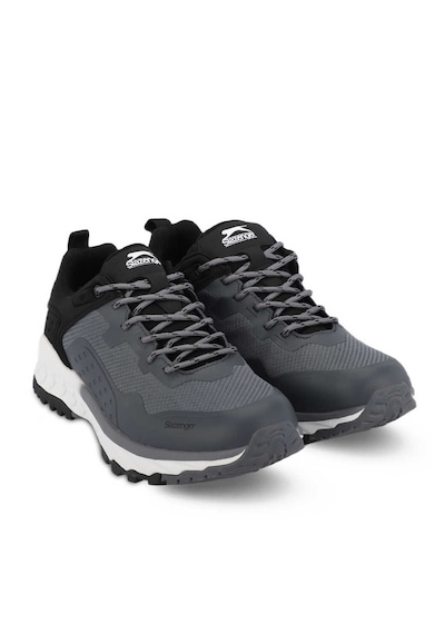 Slazenger Wulcan Su Geçirmez Erkek Outdoor Ayakkabı Koyu Gri Koyu Gri