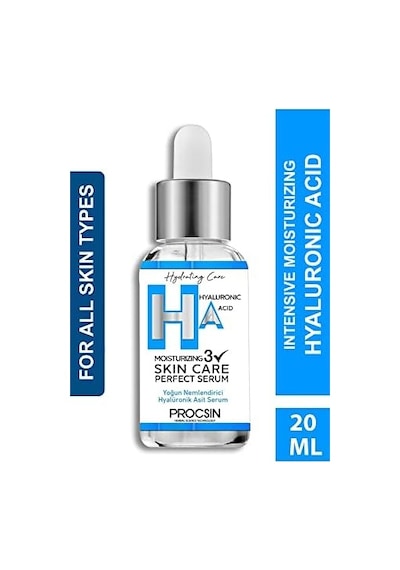 Hyaluronik Asit Serumu, Yoğun Nemlendirici & Cilt Dolgunlaştırıcı, Kırışıklık Karşıtı & Cilt Bariyeri Güçlendirici, 20 Ml