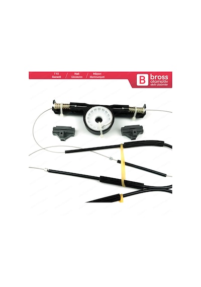 Ford Mondeo MK3 2000-2007 İçin Ön Sağ Kapı Cam Kriko Tamir  Seti