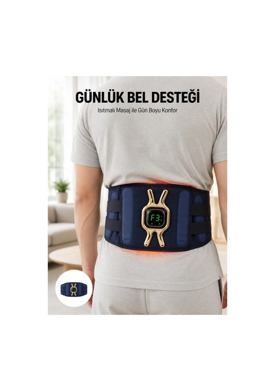 Novento Çok Fonksiyonlu Masaj Kemeri Isı Ve Titreşim Destekli Diğer