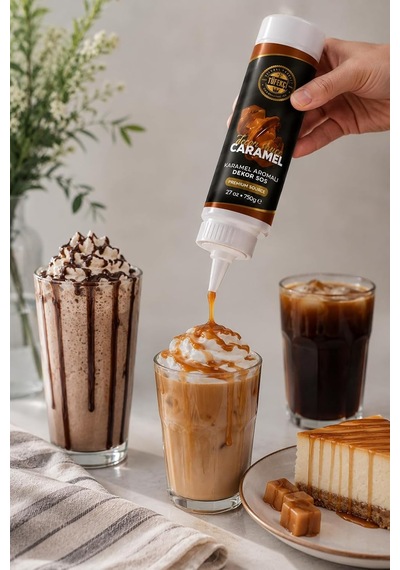 Çilek Aromalı Dekor Sos 750 Gr Çok Renkli