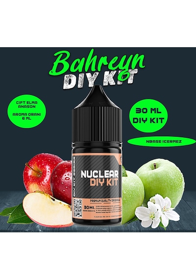 Nuclear 30 Ml Dıy Kit Bahreyn Gıda Aroması 6 Ml Aroma İçerir