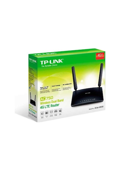 Tp-lınk Archer Mr200 Ac750 Dualband 3g/4g Lte Indoor Sım Kart Girişli Router-191937