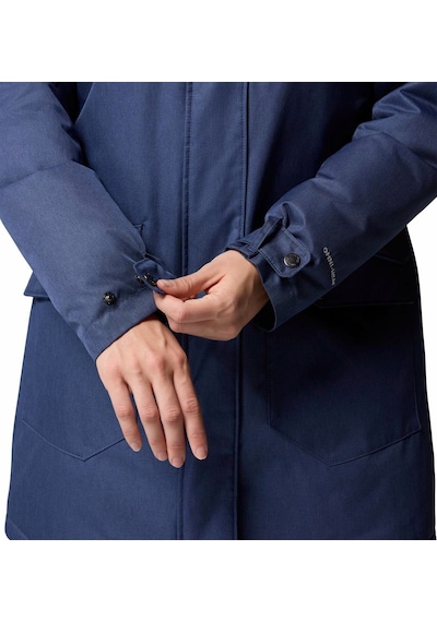 Columbia Suttle Mountain Long Insulated Kadın Mont-8802 Lacivert