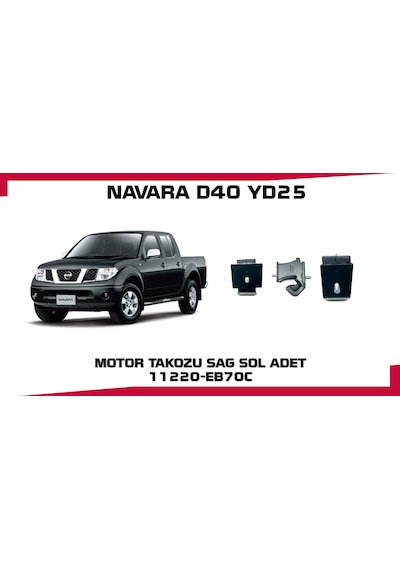 Navara Motor Takozu Sag Sol Adet 11220-eb70c