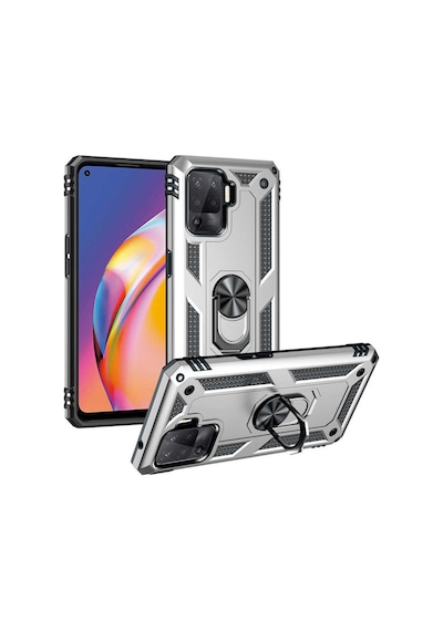 Oppo Reno 5 Lite Kilif Zirhli Standli Miknatisli Tank Kapak 463554235
