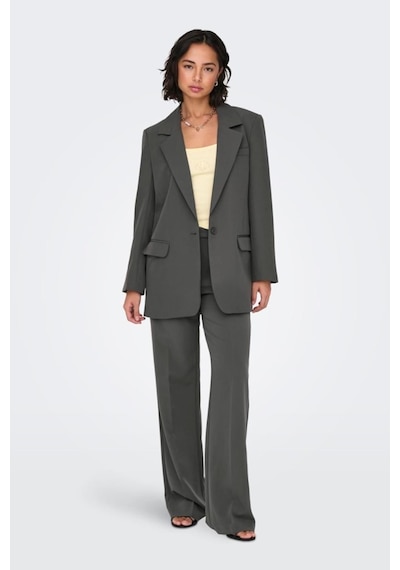 Onllana-berry L/s Ovs Blazer Tlr Noos Koyu Gri 15245698 001