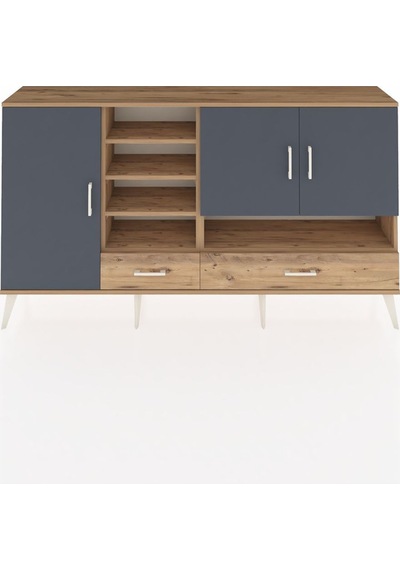 Arges Konsol 8 Raflı 2 Çekmeceli 3 Kapaklı 176x30x99 Çam-antrasit/çam Antrasıt/atlas Çam - Atlas Çam Arges Konsol 8 Raflı 2 Çekmeceli 3 Kapaklı 176x30x99 Çam-antrasit/çam Antrasıt/atlas Çam - Atlas Çam