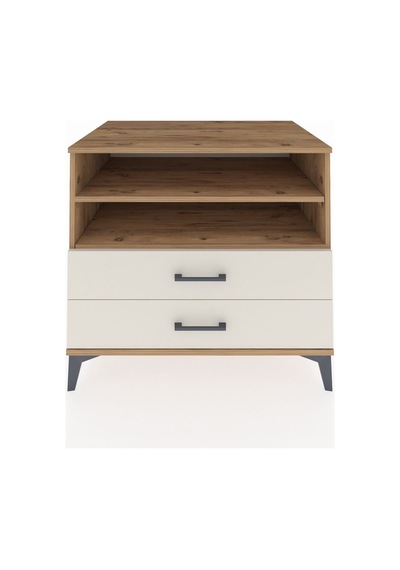 Kronos Şifonyer 2 Raflı 2 Çekmeceli 88x59x80 Çam-aytaşı Atlas Çam