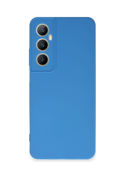 Realme C65 Kılıf First Silikon - Mavi Bzsxx00 1